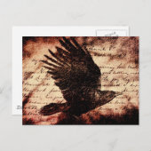 Carte Postale Corbeau 7 (Devant / Derrière)