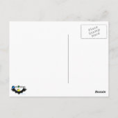 Carte Postale Corbeau dans la nuit (Dos)