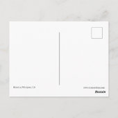 Carte Postale Corbeau éffrayant dans l'arbre (Dos)