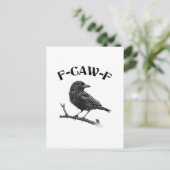 Carte Postale Corbeau F-CAW-F (Debout devant)
