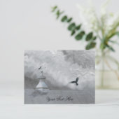 Carte postale Corbeau & girouette (Debout devant)