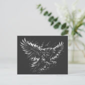 Carte Postale Corbeau gothique – par BurnsInHell (Debout devant)