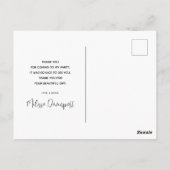 Carte Postale Corbeau noir avec runes Style Gothique sombre Merc (Dos)