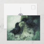 Carte Postale Corbeaux amants (Devant / Derrière)