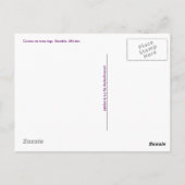 Carte Postale Corbeaux sur la cime des arbres- (Dos)