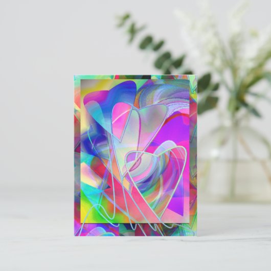 Carte Postale Cordes cardiaques (Debout devant)