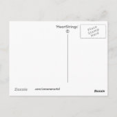 Carte Postale Cordes de l'âme (Dos)