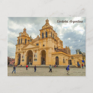 Carte Postale Córdoba, Argentine, Catedral de Córdoba