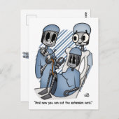 Carte Postale Cordon d'extension (Devant / Derrière)