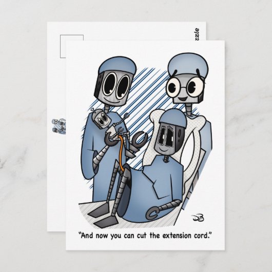 Carte Postale Cordon d'extension (Devant / Derrière)