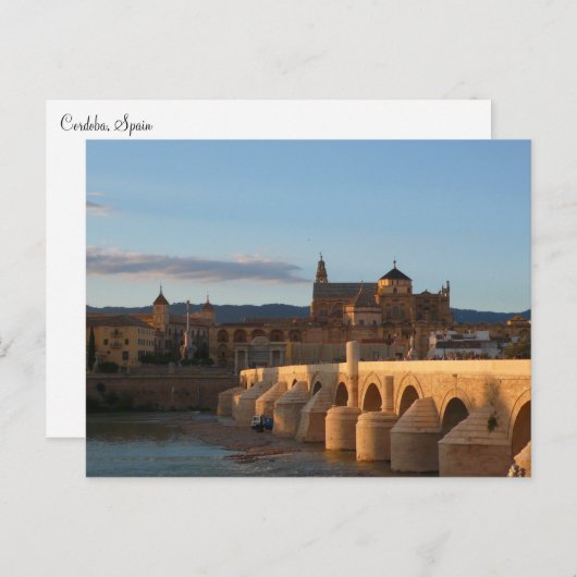 Carte Postale Cordoue, Espagne (Devant / Derrière)