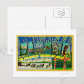 Carte Postale Cordova, Alaska - Scènes de grandes lettres (Devant / Derrière)