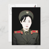 Carte Postale corée du nord (Devant / Derrière)