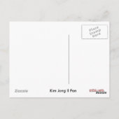 Carte Postale corée du nord (Dos)