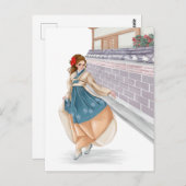 Carte postale coréenne (Devant / Derrière)