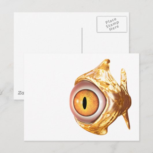 Carte Postale corégone (Devant / Derrière)