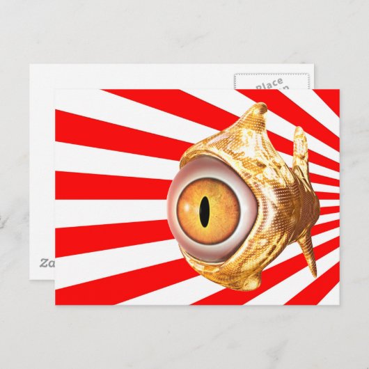 Carte Postale corégone (Devant / Derrière)