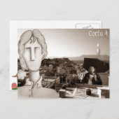 Carte postale Corfou (Devant / Derrière)