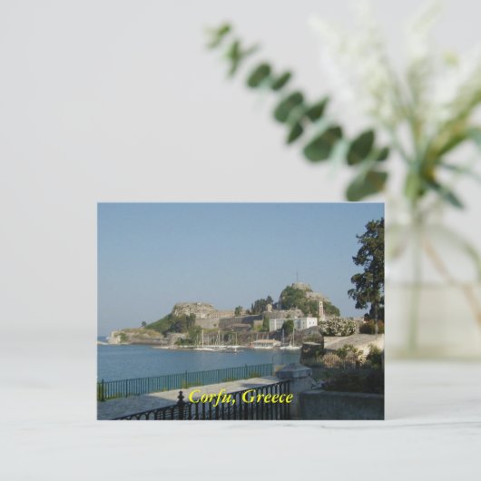 Carte Postale Corfou, Grèce (Debout devant)