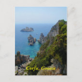 Carte Postale Corfou, Grèce (Devant)