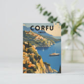 Carte Postale Corfou Grèce (Debout devant)