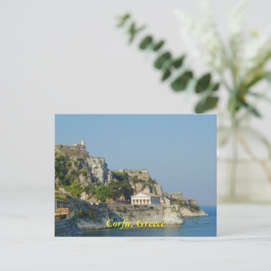 Carte Postale Corfou, Grèce (Debout devant)