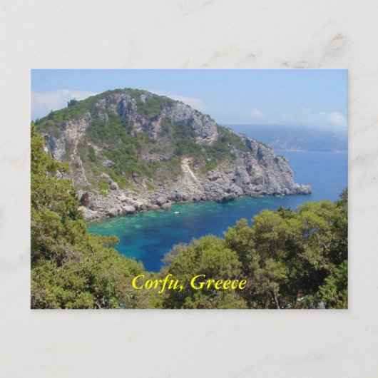 Carte Postale Corfou, Grèce (Devant)