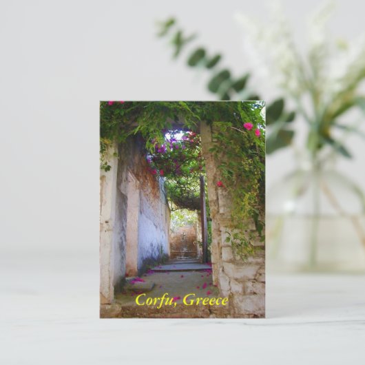 Carte Postale Corfou, Grèce (Debout devant)