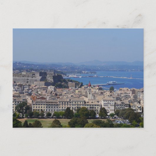 Carte Postale Corfou, Grèce (Devant)