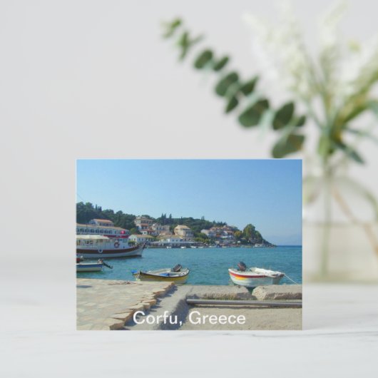 Carte Postale Corfou, Grèce (Debout devant)