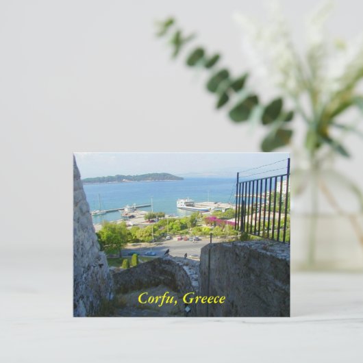 Carte Postale Corfou, Grèce (Debout devant)
