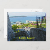 Carte Postale Corfou, Grèce (Devant / Derrière)