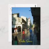 Carte Postale Corfou, Grèce (Devant / Derrière)