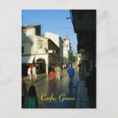 Carte Postale Corfou, Grèce (Devant)