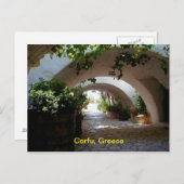 Carte Postale Corfou, Grèce (Devant / Derrière)