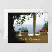 Carte Postale Corfou, Grèce (Devant / Derrière)