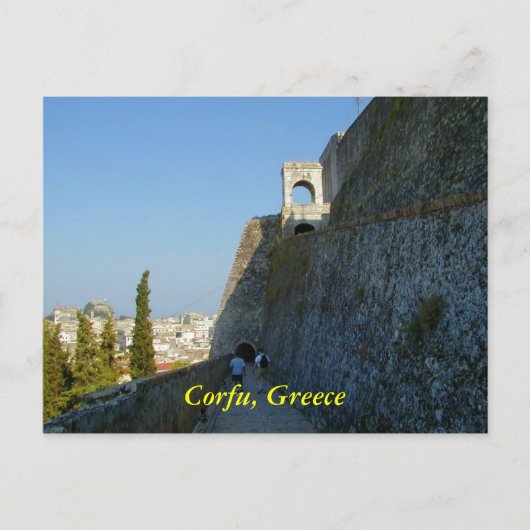 Carte Postale Corfou, Grèce (Devant)