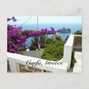 Carte Postale Corfou, Grèce