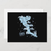 Carte Postale Corfou Grèce Corfou (Devant / Derrière)