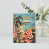 Carte Postale Corfou vintage (Debout devant)