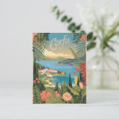 Carte Postale Corfou vintage (Debout devant)