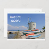 Carte postale Corfu Grèce (Devant / Derrière)