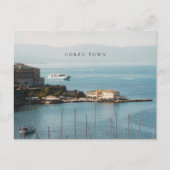 Carte Postale Corfu Town Harbor View (horizontal) (Devant)