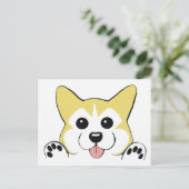 Carte Postale Corgi (Debout devant)