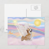 Carte Postale Corgi gallois (Devant / Derrière)