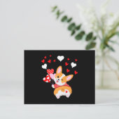 Carte Postale Corgi Heart, Devine Ce Corgi Butt (Debout devant)