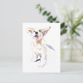 Carte postale Corgi – Pembroke Welsh Corgi (Debout devant)
