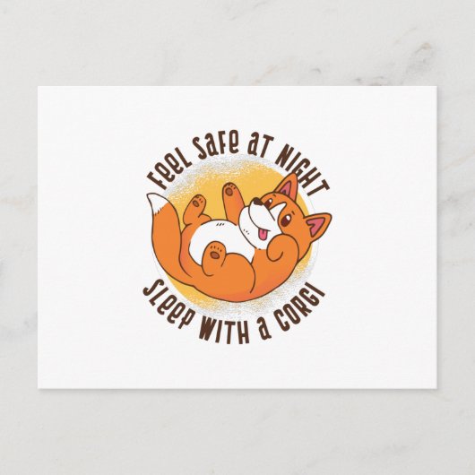 Carte Postale Corgi Ruff (Devant)