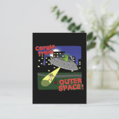 Carte Postale Corgis de l'espace extra-atmosphérique (Debout devant)