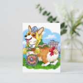 Carte Postale CorgiViking (Debout devant)